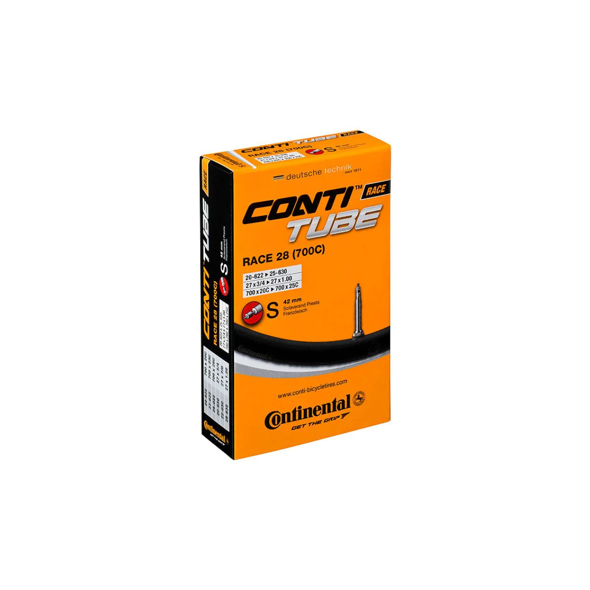 Kamera Continental 700 x 18/25, Presta 80mm