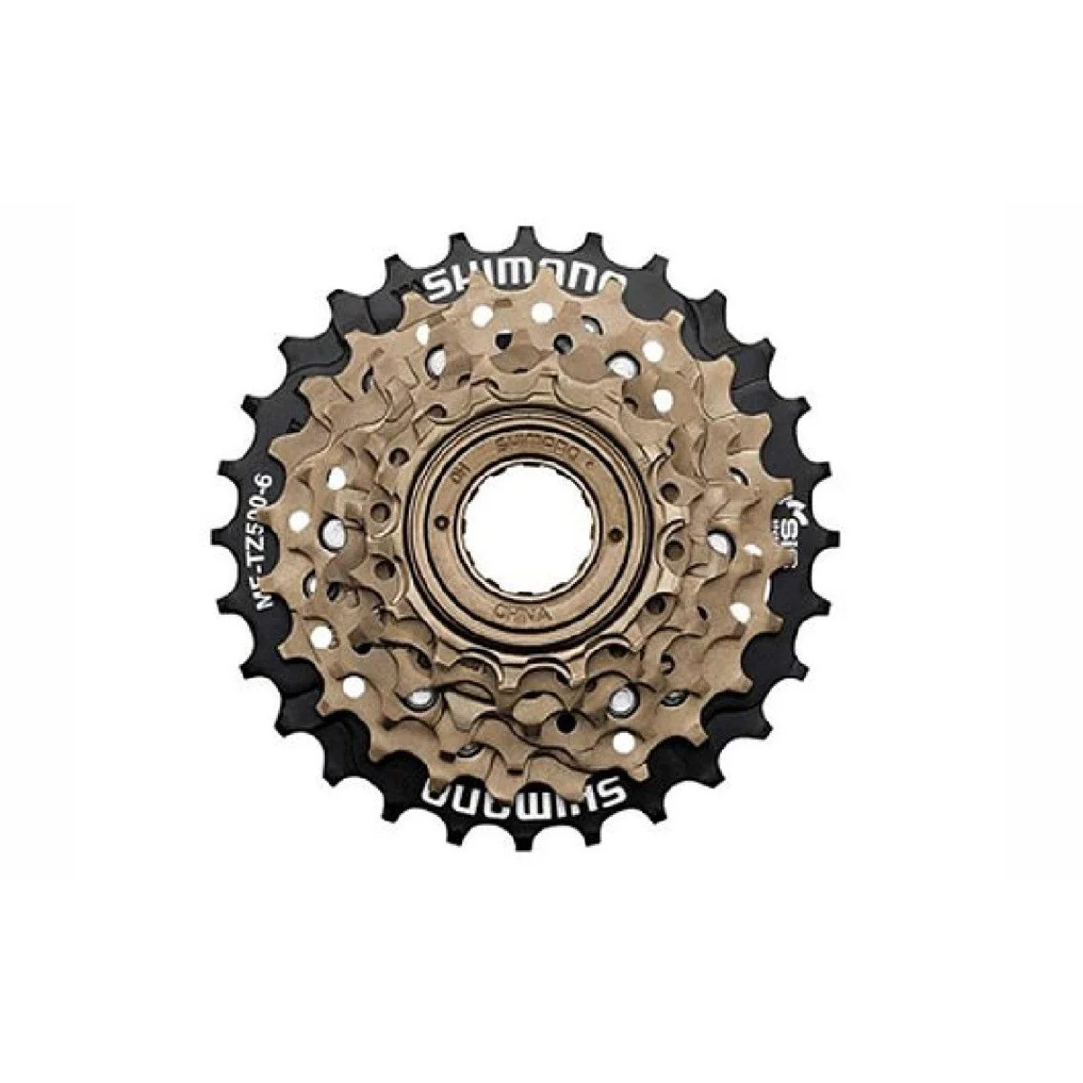 Shimano MF-TZ500 14-28T galinis žvaigždžių blokas | 7 pavarų