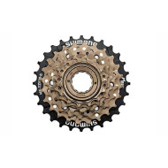 Shimano MF-TZ500 14-28T galinis žvaigždžių blokas | 7 pavarų