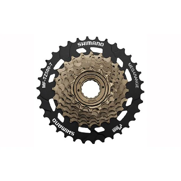 Shimano MF-TZ500 14-34T galinis žvaigždžių blokas | 7 pavarų
