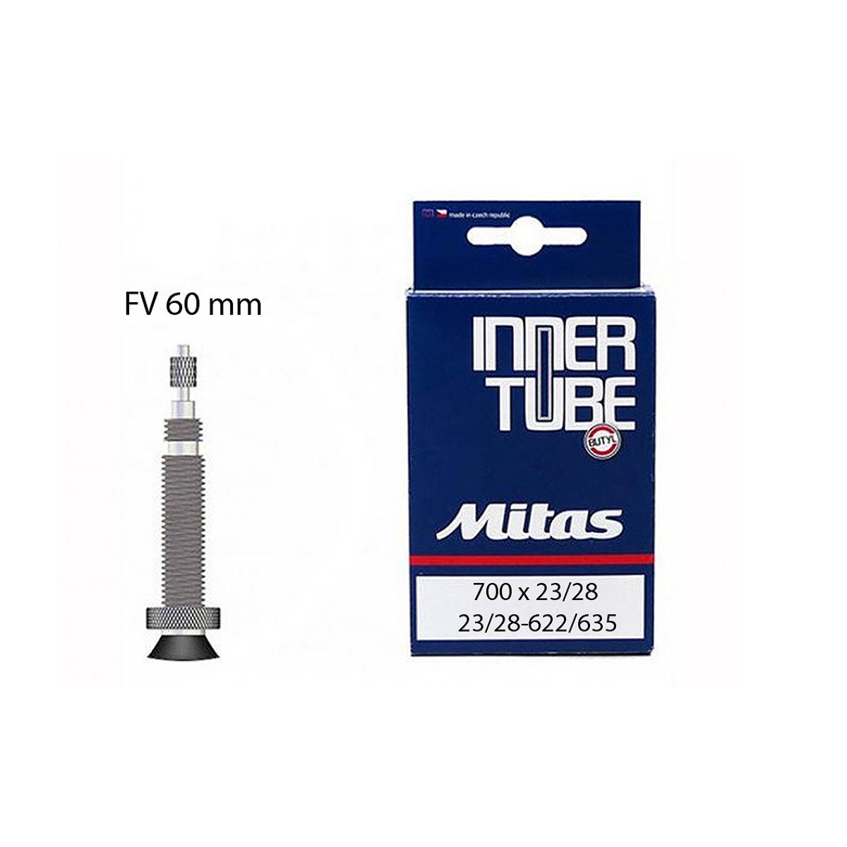 Kamera Rubena 700 x 23/28 F-V 60mm