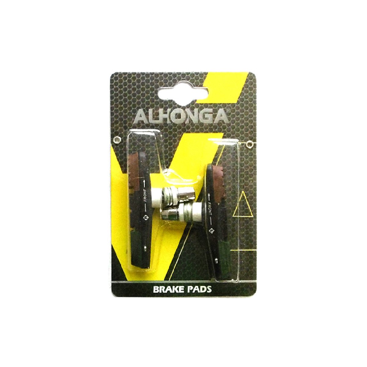 Stabdžių kaladėlės V-brake Alhonga 72mm keičiami padukai Stabdžių kaladėlės V-brake Alhonga 72mm keičiami padukai