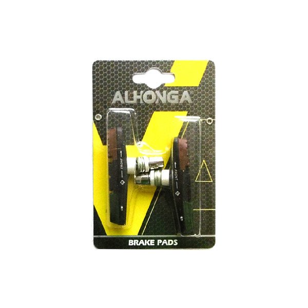 Stabdžių kaladėlės V-brake Alhonga 72mm keičiami padukai