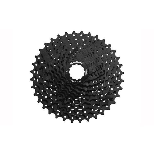 SunRace CSMS1 11-36T black galinis žvaigždžių blokas | 10 pavarų