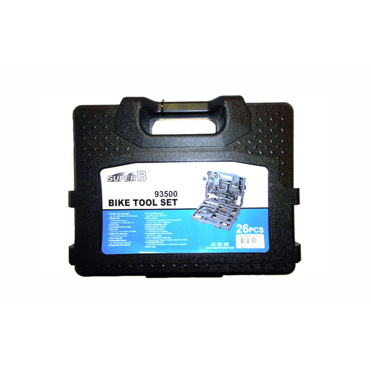 Super B įrankių komplektas Super B TB-93500 Super B įrankių komplektas Super B TB-93500