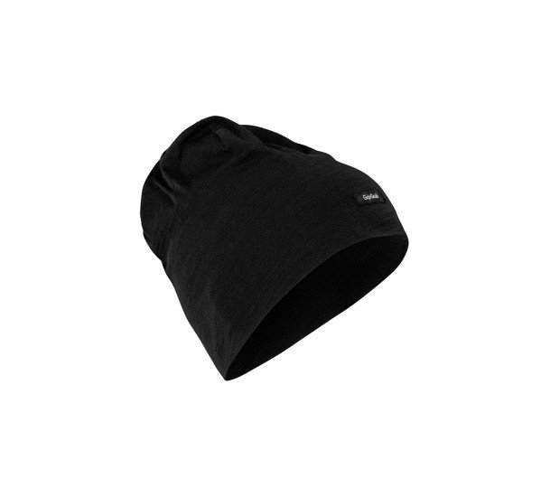 Kepurė GripGrab Merino Polyfibre Lightweight Beanie Black S