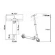 Paspirtukas Disney Star Wars Stormtrooper Paspirtukas Disney Star Wars Stormtrooper