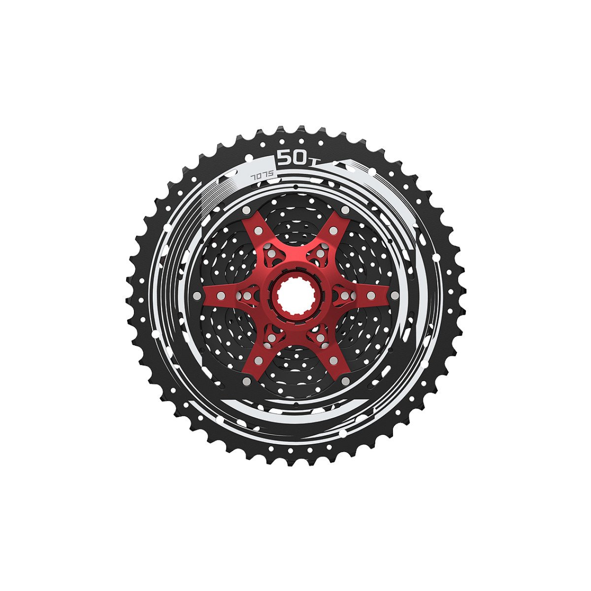 SunRace CSMX8 11-50T black - galinis žvaigždžių blokas | 11 pavarų