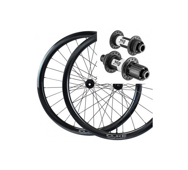 Ratų komplektas 700C Duke World Runner 38 SLR2 Gravel Disc Brake / DT 350 CL JB Shimano 11S