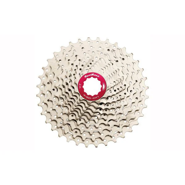 SunRace CSMX0 11-36T silver galinis žvaigždžių blokas | 10 pavarų