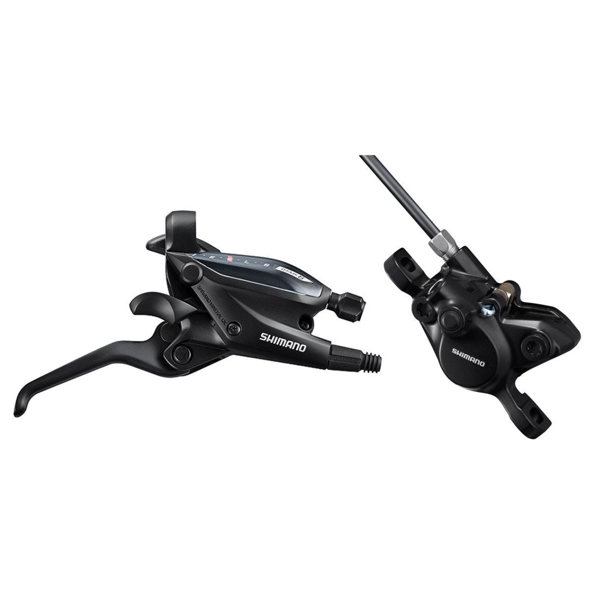 Pavarų stabdžių rankenėlė su stabdžiais Shimano ST-EF505 BR-MT200 - EEF5052K9RXRA170P3