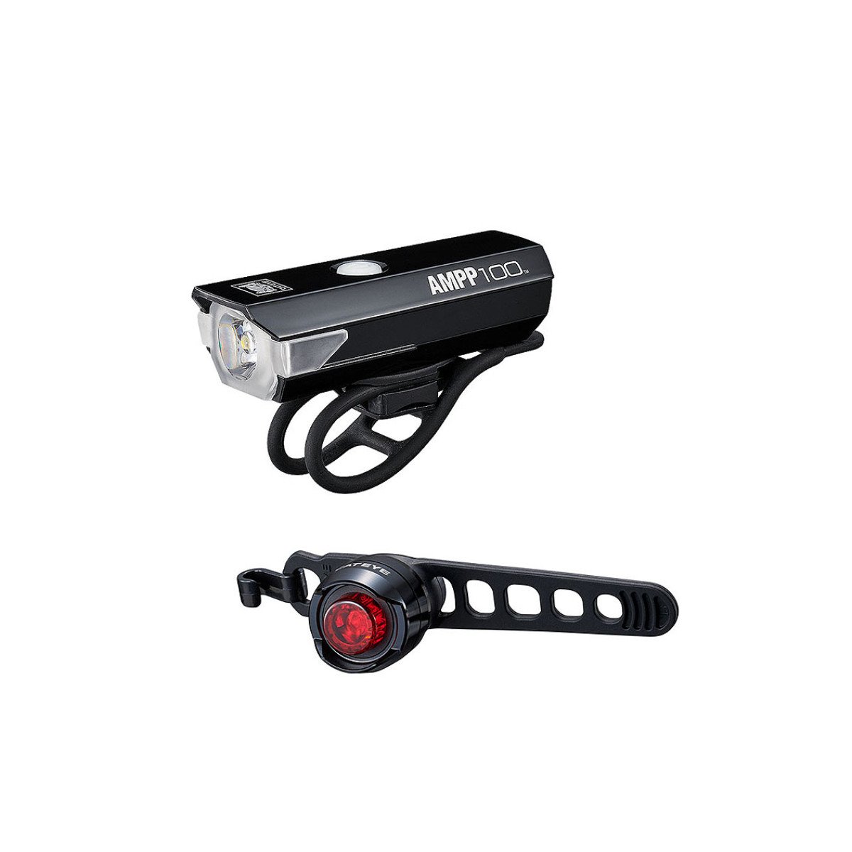 Žibintų komplektas Cat Eye AMPP100/Orb