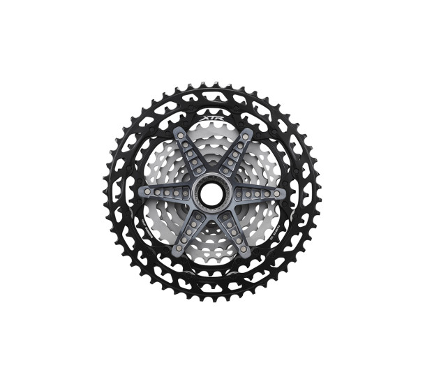 Žvaigždžių blokas galinis Shimano CS-M9101 XTR