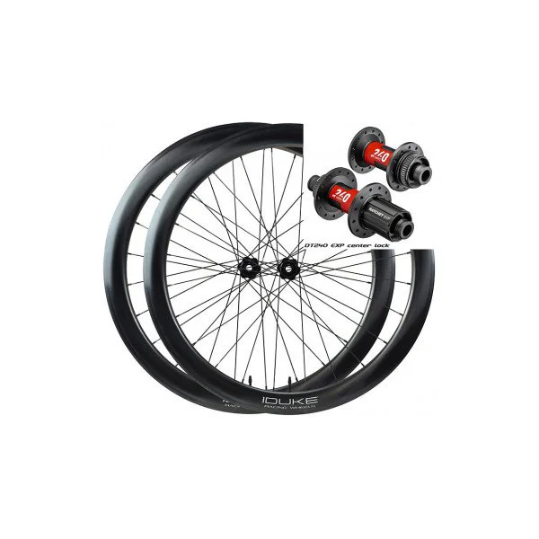 Ratų komplektas 700C Duke Baccara ULTRA 48C SLS2 Disc Brake / DT 240 JB Shimano 11S