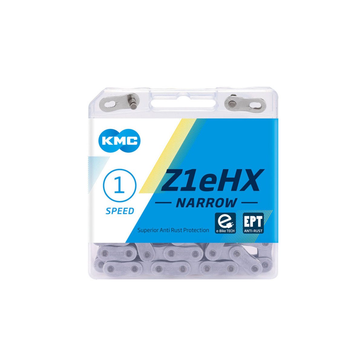 KMC Z1eHX Narrow EPT E-bike 128L grandinė | 1 pavaros