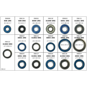 Guolių komplektas Enduro Bearings Wheels Starter