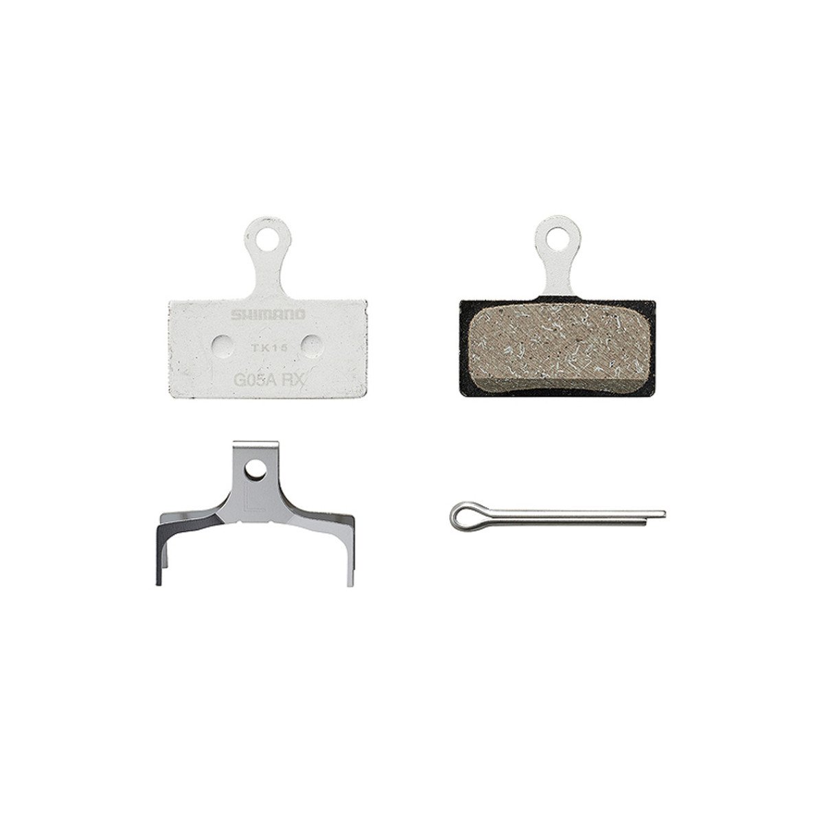 Stabdžių kaladėlės D-brake Shimano G05A-RX Stabdžių kaladėlės D-brake Shimano G05A-RX