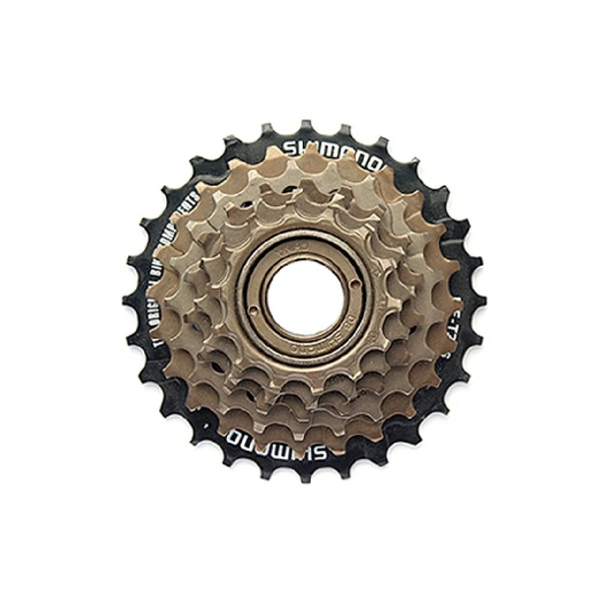 Shimano MF-TZ500 14-28T galinis žvaigždžių blokas | 6 pavarų
