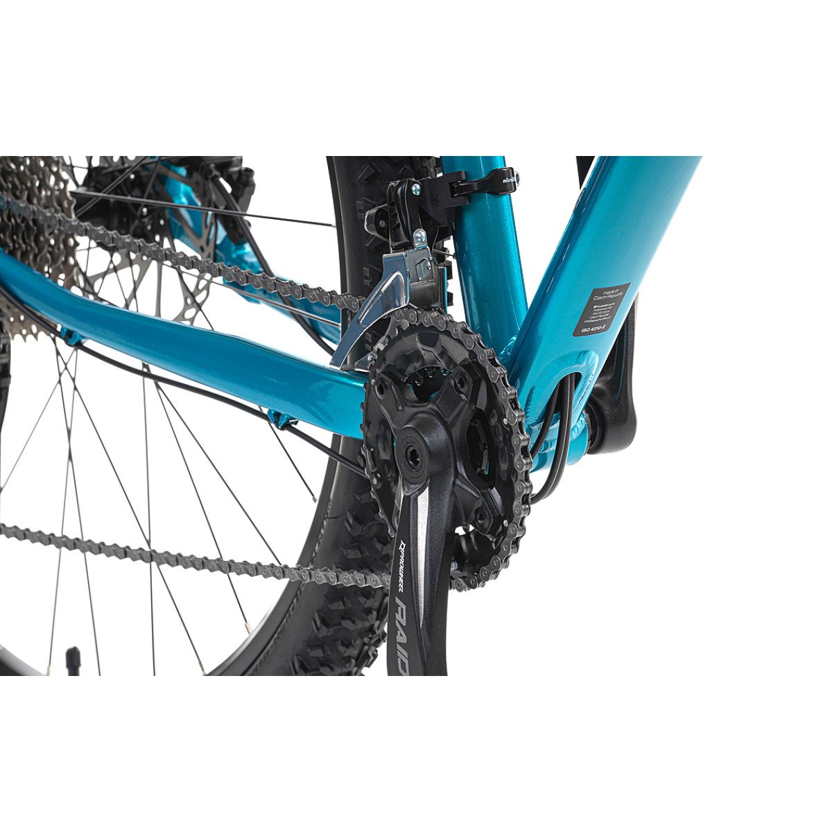 Levit Notos 5 MTB 27.5" Orange-Green pearl