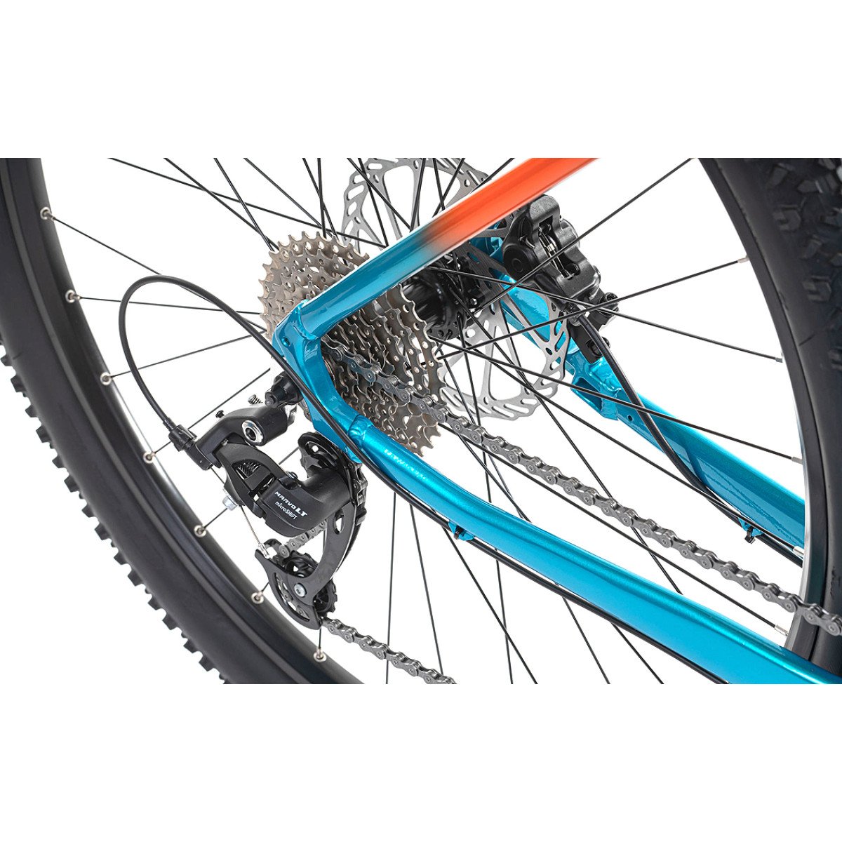 Levit Notos 5 MTB 27.5" Orange-Green pearl
