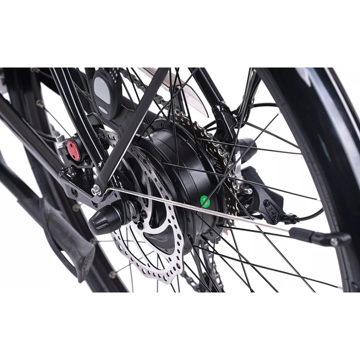 Elektrinis dviratis Levit Calvia HD 468 e-City 26" Black pearl