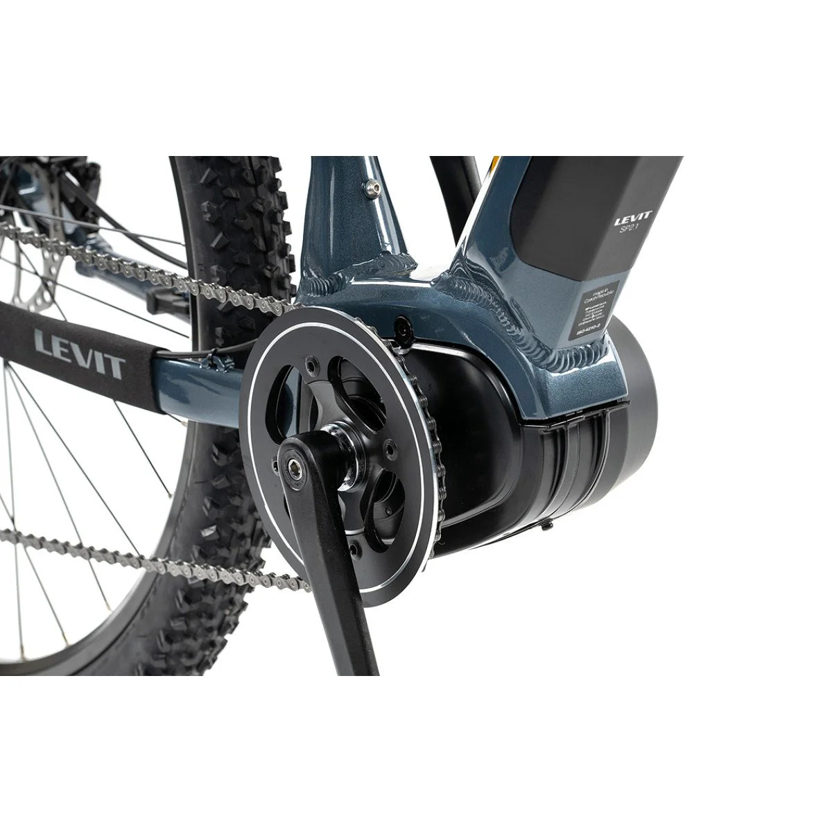 Elektrinis dviratis Levit Muan MX 3 630 e-MTB 29" Black pearl