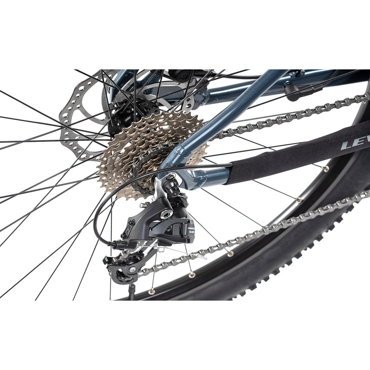 Elektrinis dviratis Levit Muan MX 3 468 e-MTB 29" Black-Pearl