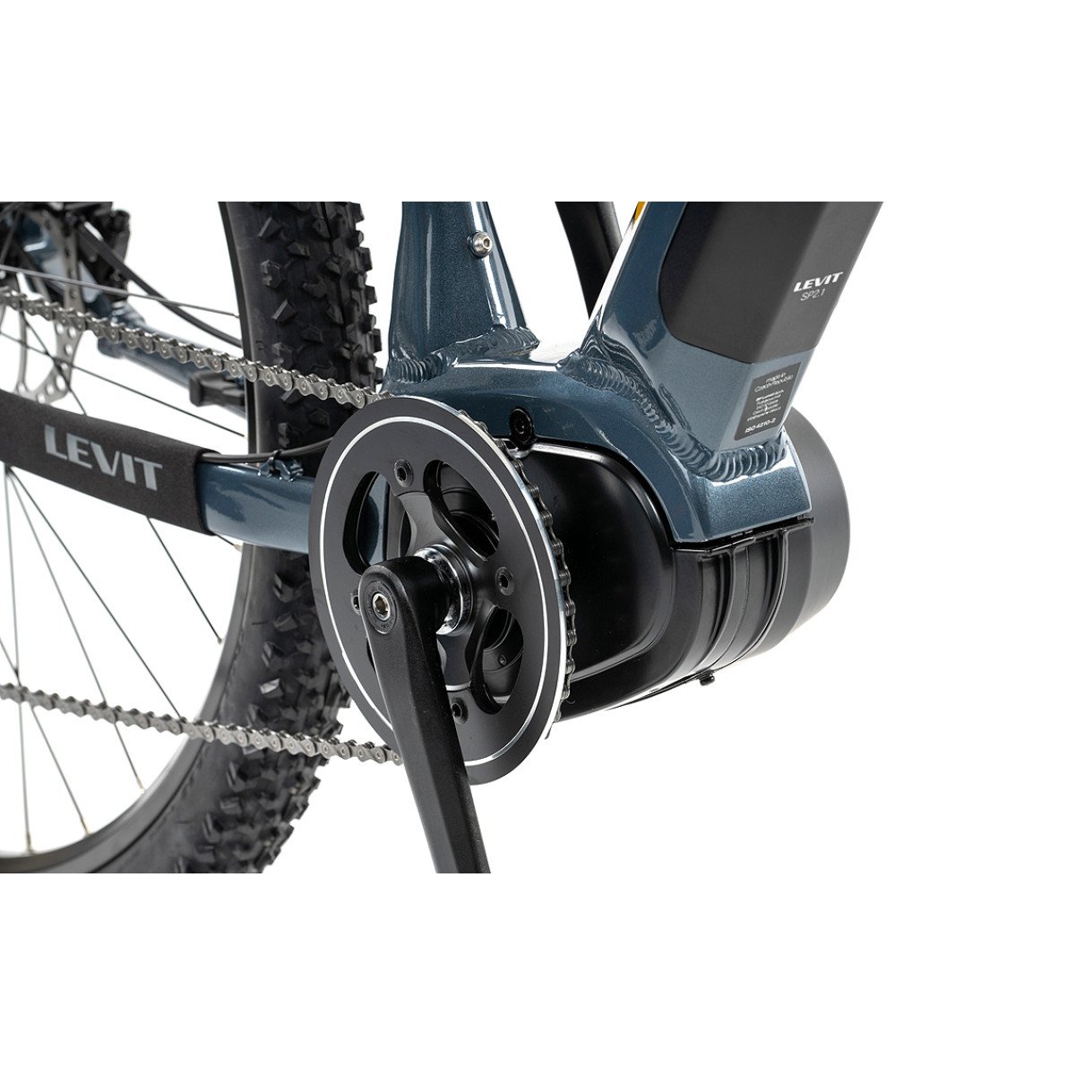 Elektrinis dviratis Levit Muan MX 3 468 e-MTB 29" Black-Pearl