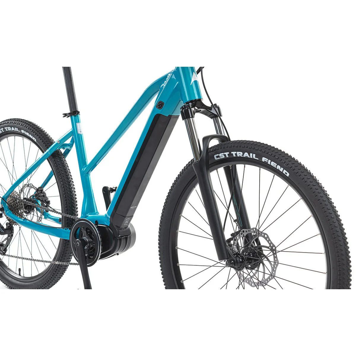 Elektrinis dviratis Levit Muan MX 3 468 e-MTB 27.5" Turquoise Pearl