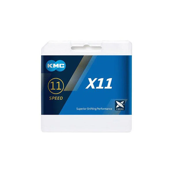 KMC X11 Silver Black 118L grandinė | 11 pavarų
