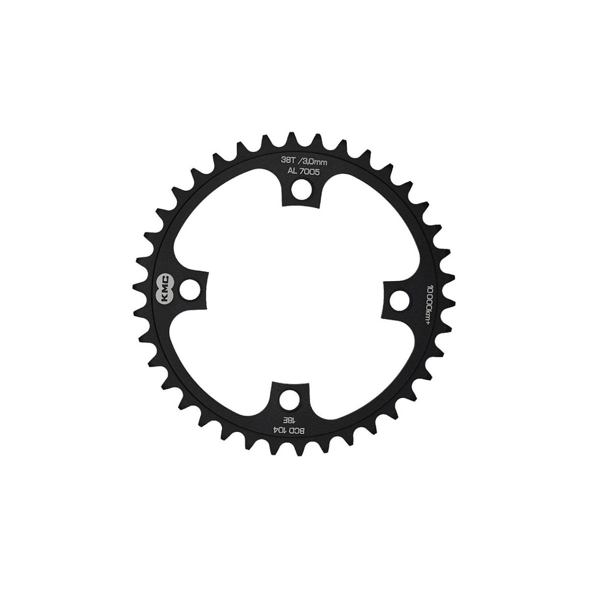 Žvaigždutė priekinė KMC CR E-Bike 104 38T