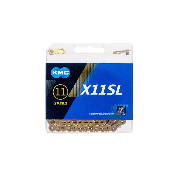 Grandinė KMC X11SL Ti-N Gold