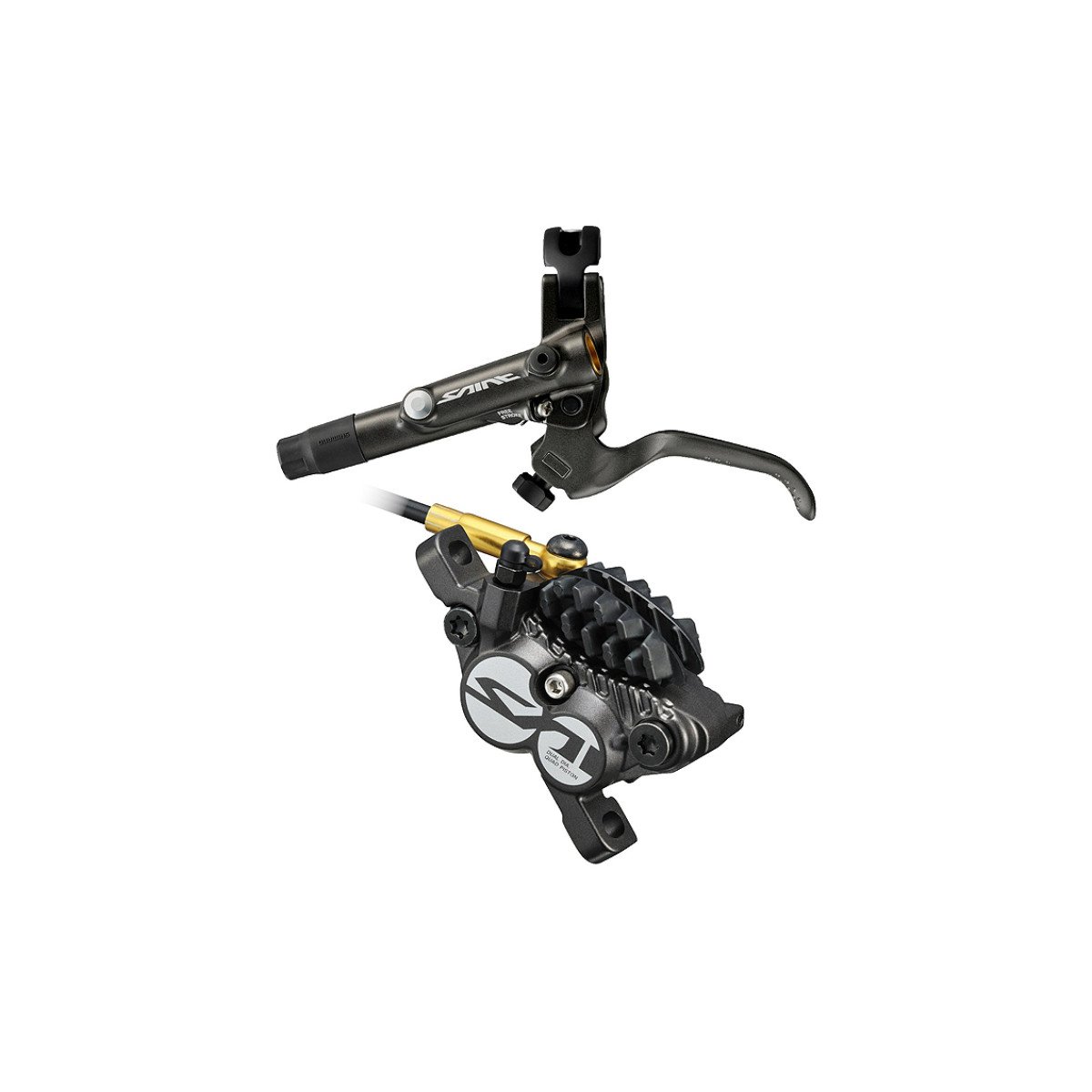 Stabdžiai hidrauliniai diskiniai Shimano BR-M820 Saint 1000mm žarnelė Stabdžiai hidrauliniai diskiniai Shimano BR-M820 Saint 1000mm žarnelė
