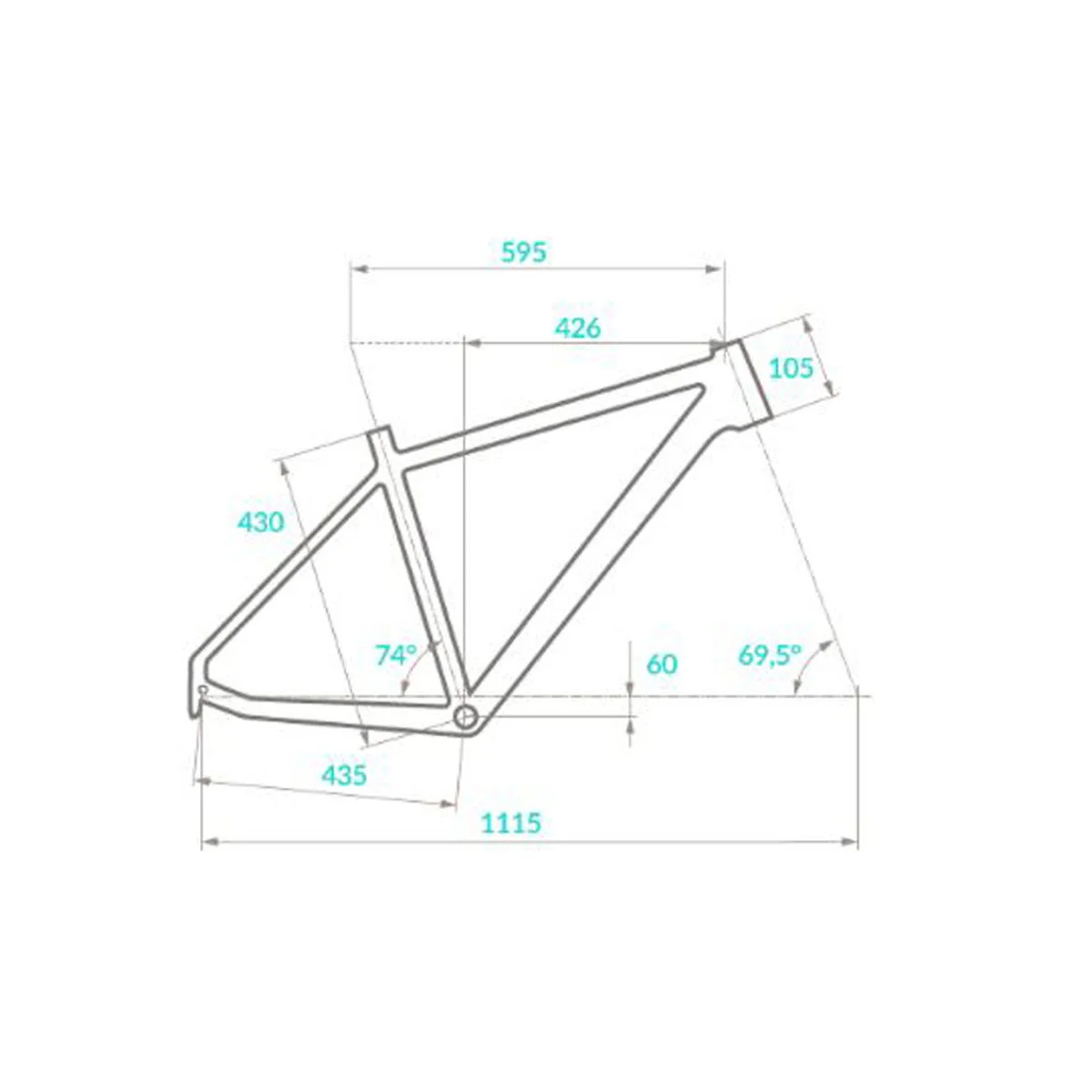 Dema Energy 7 MTB 29" Dark Green-Black
