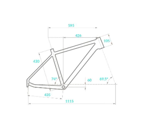 Dema Energy 5 MTB 29" Orange-Dark Gray