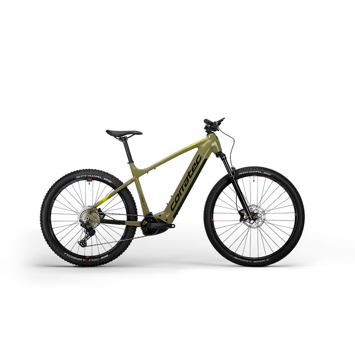 Elektrinis dviratis Corratec E-Power X vert Elite Gent Gray-Green Elektrinis dviratis Corratec E-Power X vert Elite Gent Gray-Green
