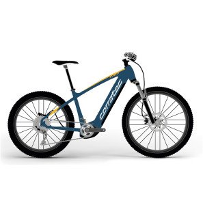 Elektrinis dviratis Corratec E-Power X Vert Race Gent 29" dark Blue-Yellow