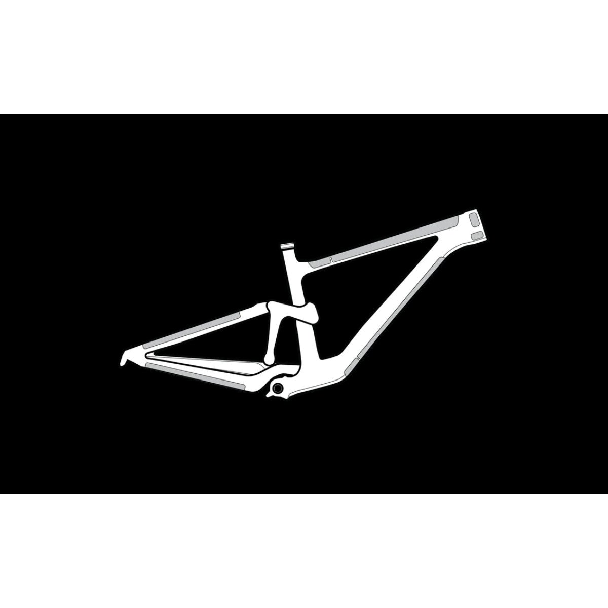 Rėmo apsauga Lizard Skins Frame Wrap - Frame Kit Rėmo apsauga Lizard Skins Frame Wrap - Frame Kit