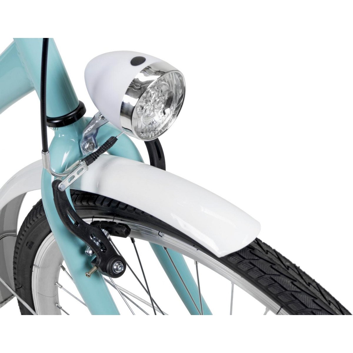 AZIMUT Retro 26" 2025 turquoise dviratis