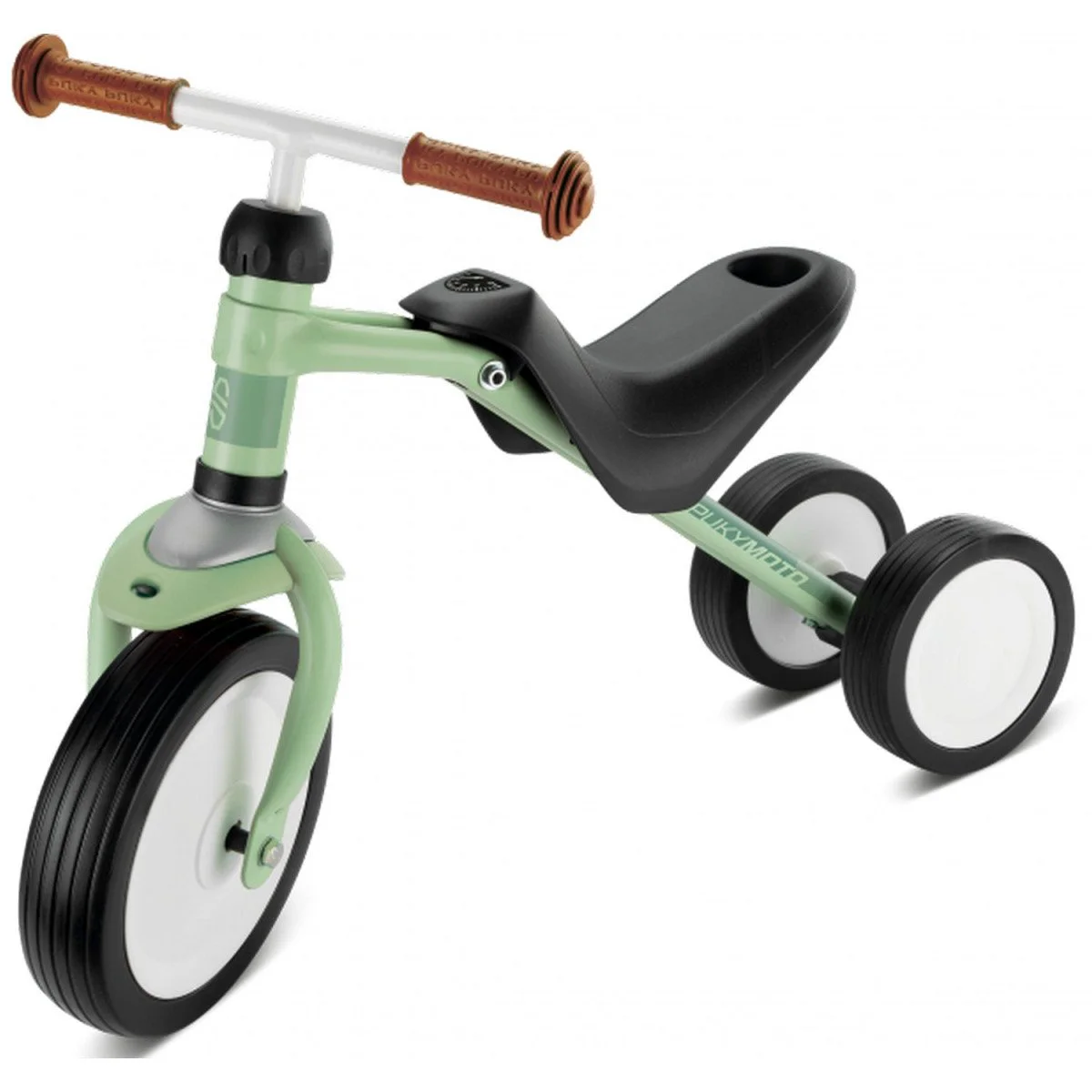 PUKY Pukymoto pastel green balansinis dviratukas
