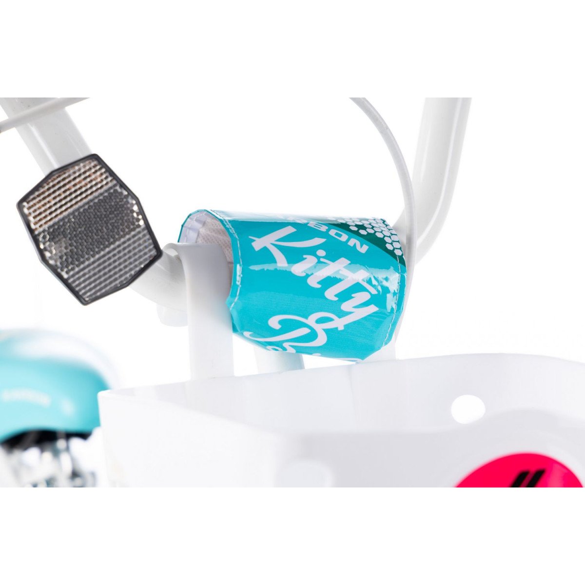 Karbon Kitty 16 turquoise-white dviratis