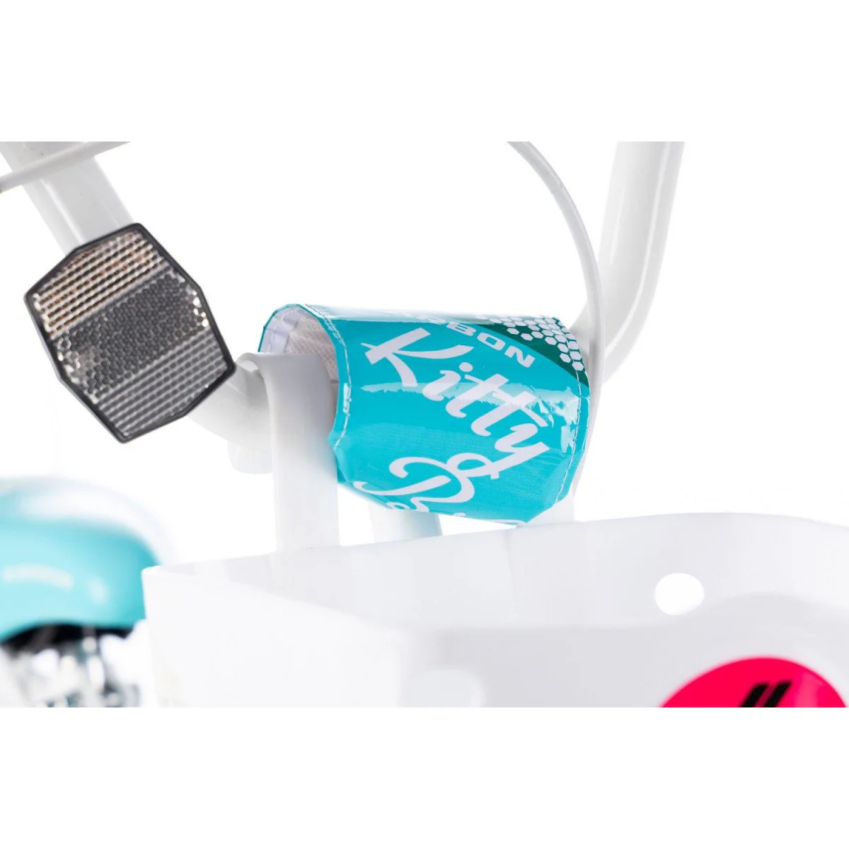 Karbon Kitty 16 turquoise-white dviratis