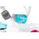 Karbon Kitty 16 turquoise-white dviratis