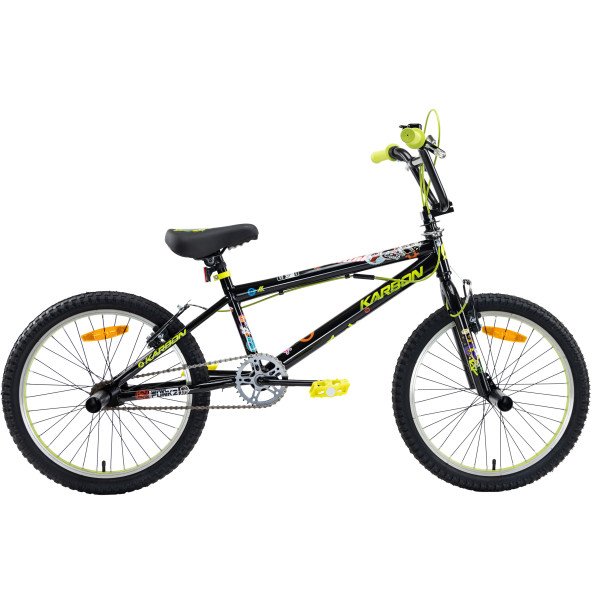 Karbon BMX 20 black-lime