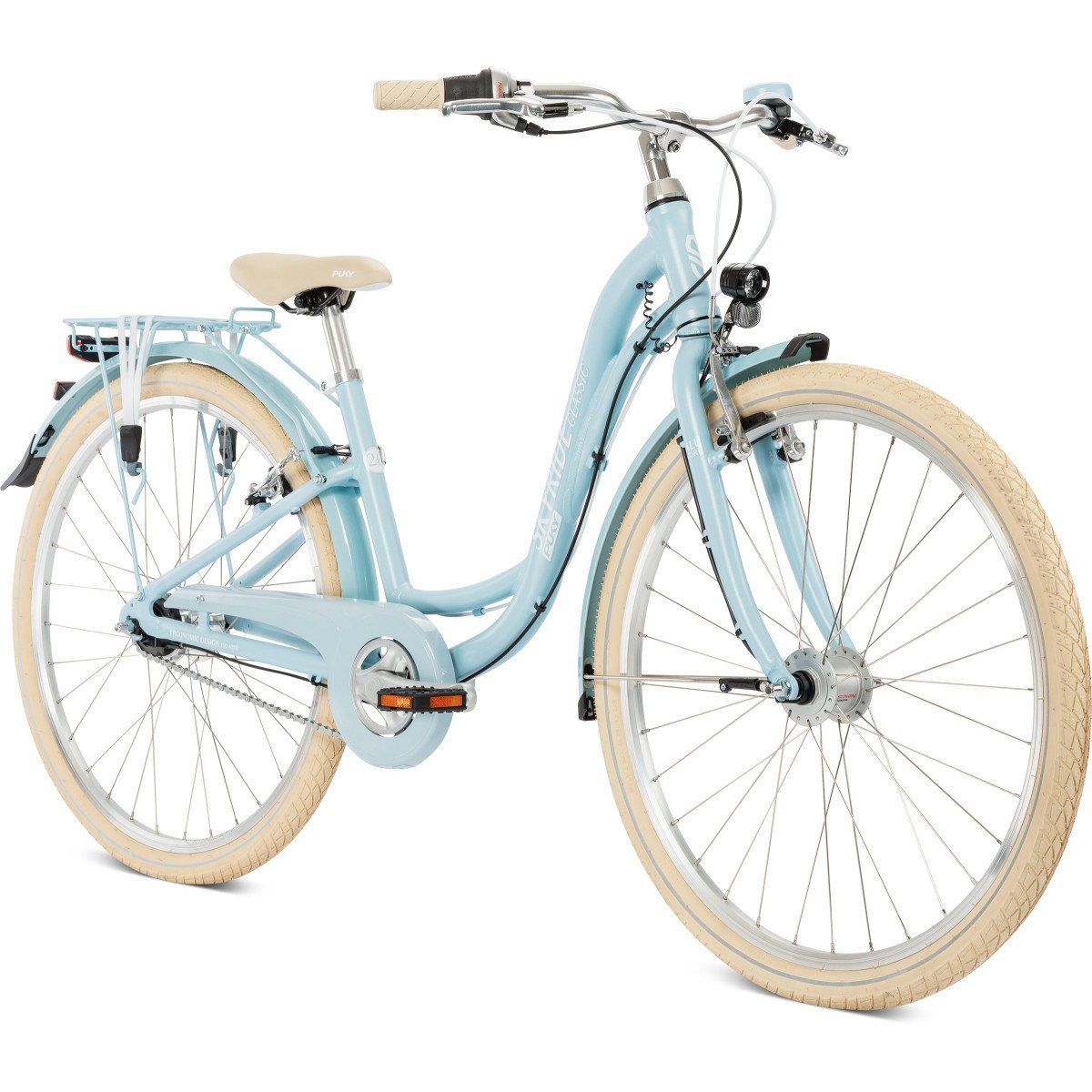 PUKY Skyride 26-7 Classic Alu retro blue dviratis