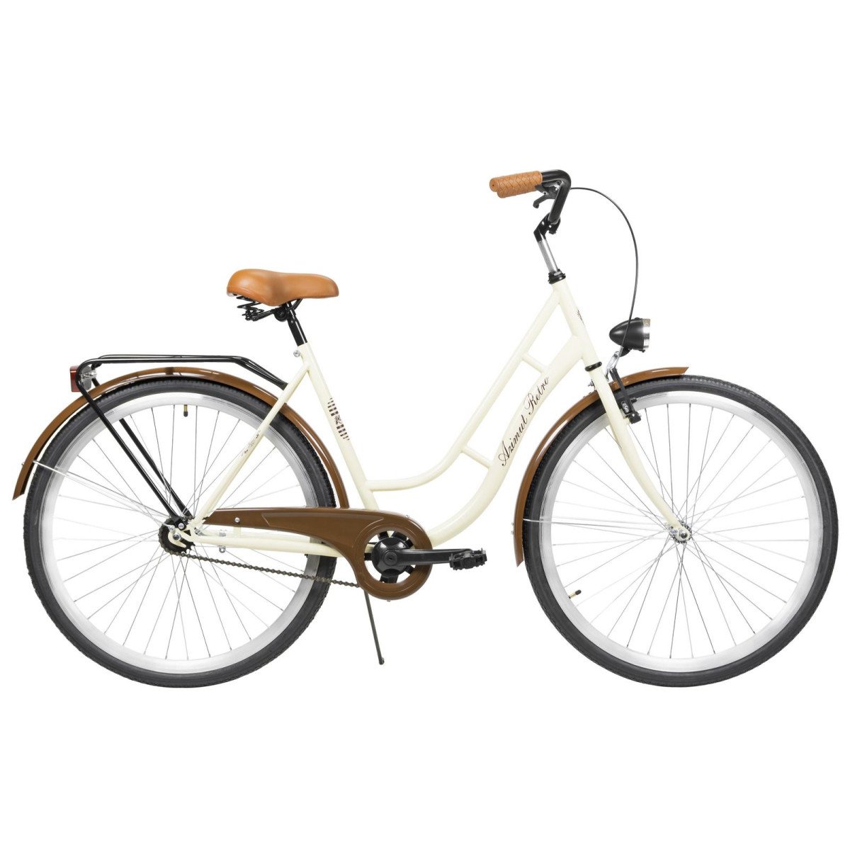 AZIMUT Retro 28" 2025 cream dviratis