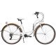 AZIMUT Vintage TX-7 28" 2024 white-cream matt miesto dviratis