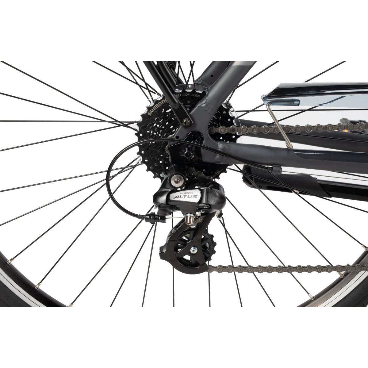 Unibike Vision GTS 2025 grey dviratis