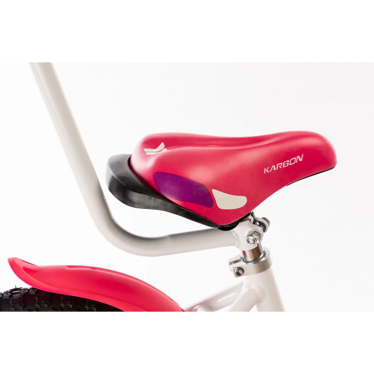 Karbon Star ALU 16 white dviratis