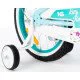 Karbon Kitty 16 turquoise-white dviratis